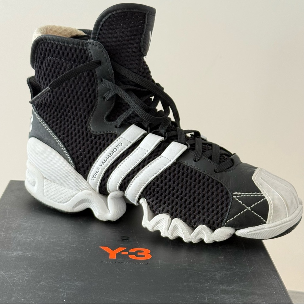 Y-3 Yohji Yamamoto Adidas Kubo mid articulated dance sneakers
